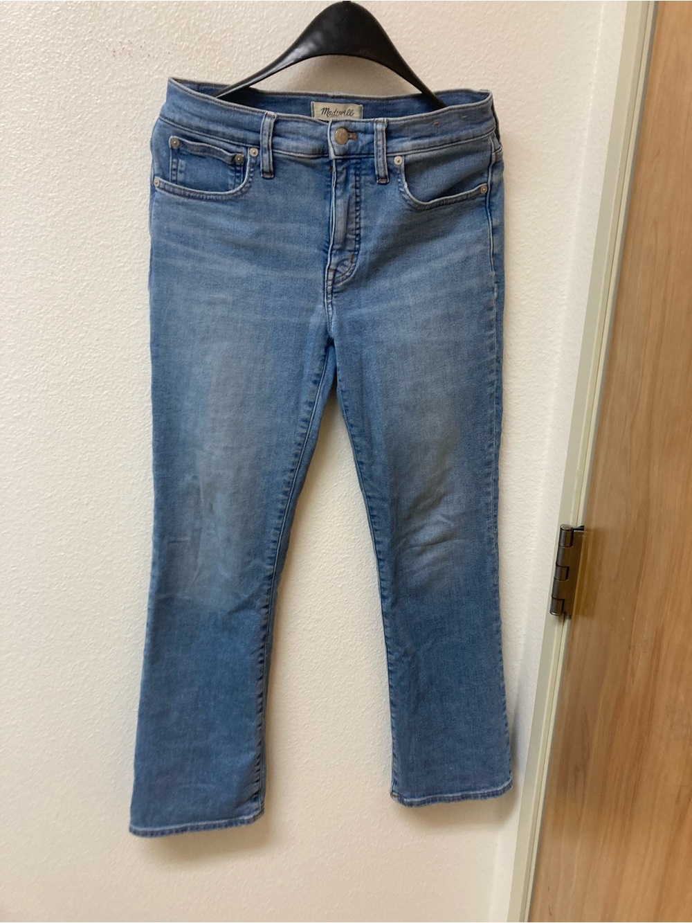 MADEWELL “Mid Rise Kick Out” Jeans Flare Stretchy (27)